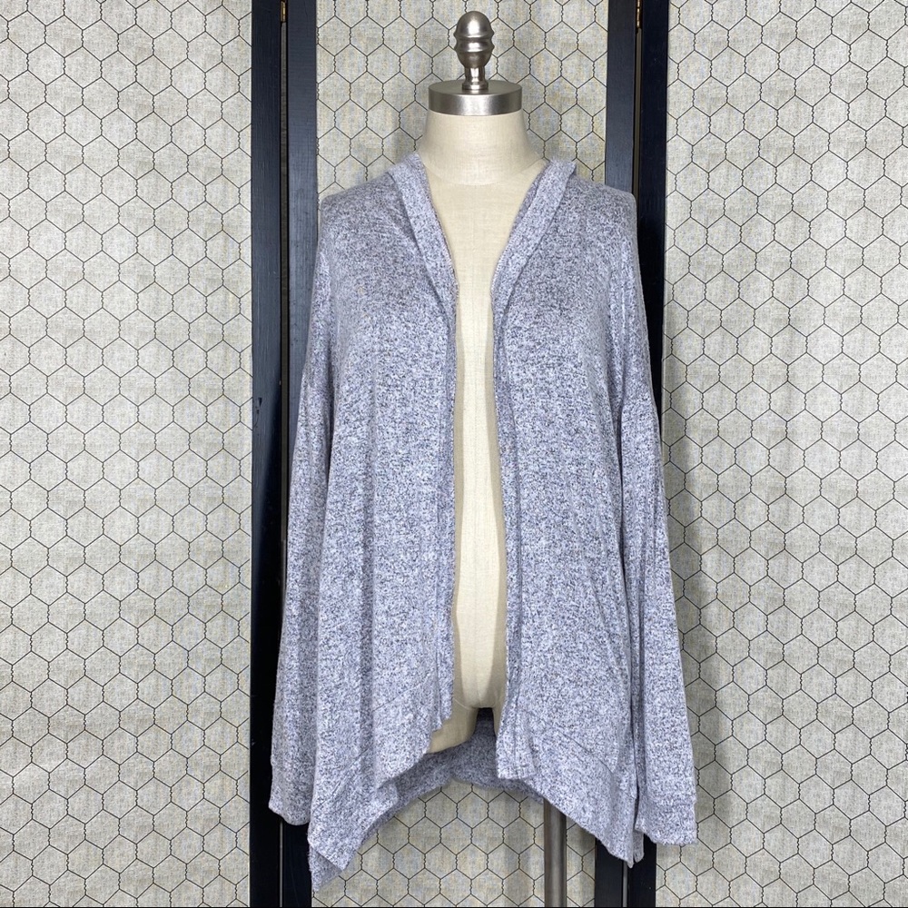 blu pepper Cardigan with Hood